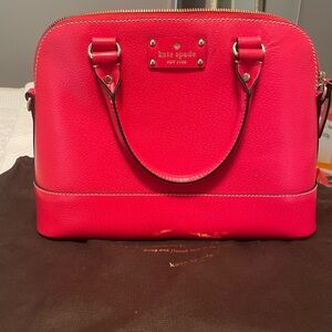 Kate Spade purse, red